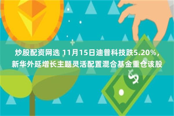 炒股配资网选 11月15日迪普科技跌5.20%，新华外延增长主题灵活配置混合基金重仓该股