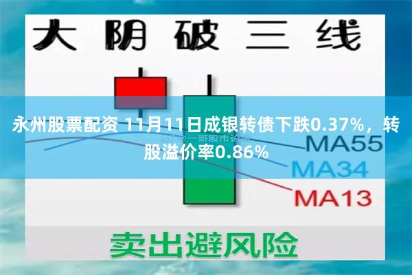 永州股票配资 11月11日成银转债下跌0.37%，转股溢价率0.86%